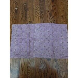 Set of 2 Mauve Crate & Barrel Pillow Covers